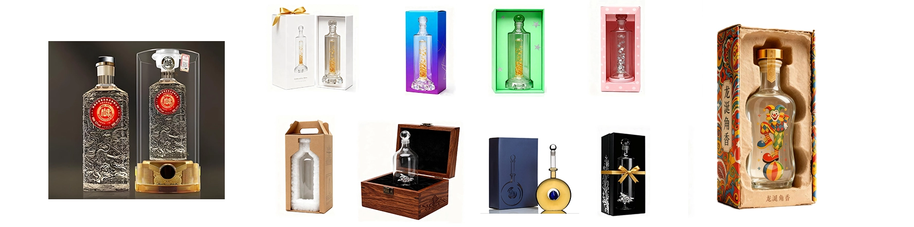 Personalized Photo Alcohol Bottles Packaging