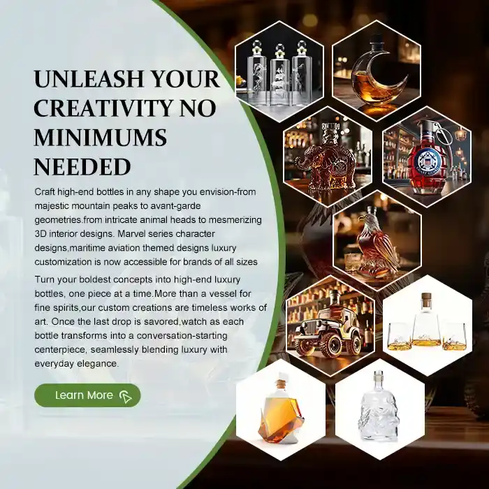 How Custom Liquor Bottles Increase Shelf Impact